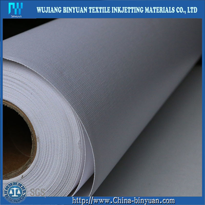BY-W4 Glossy dye ink economic 100% white Blank cotton canvas