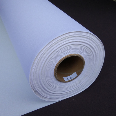 BY-W4 Glossy dye ink economic 100% white Blank cotton canvas
